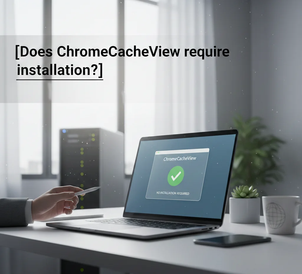 Does ChromeCacheView require installation?