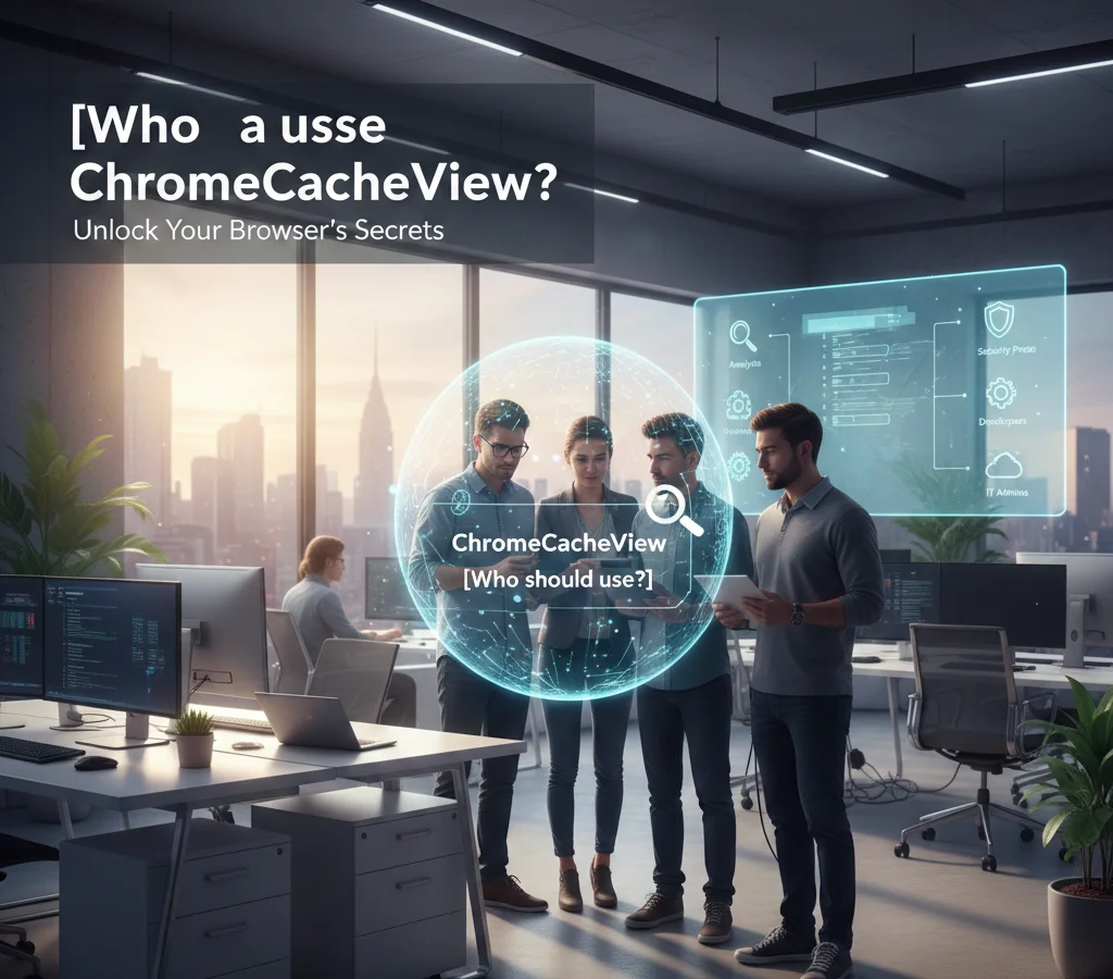 Who should use ChromeCacheView?